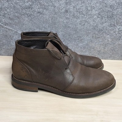 Rhodes Felix Chukka Lace Up Boots Huckberry Brown Leather  display picture 2