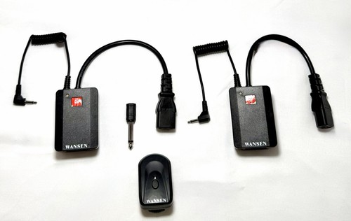 WanSen AC-04 4-Channel Wireless Studio Flash Trigger Set - 1 Transmit 2 Receive