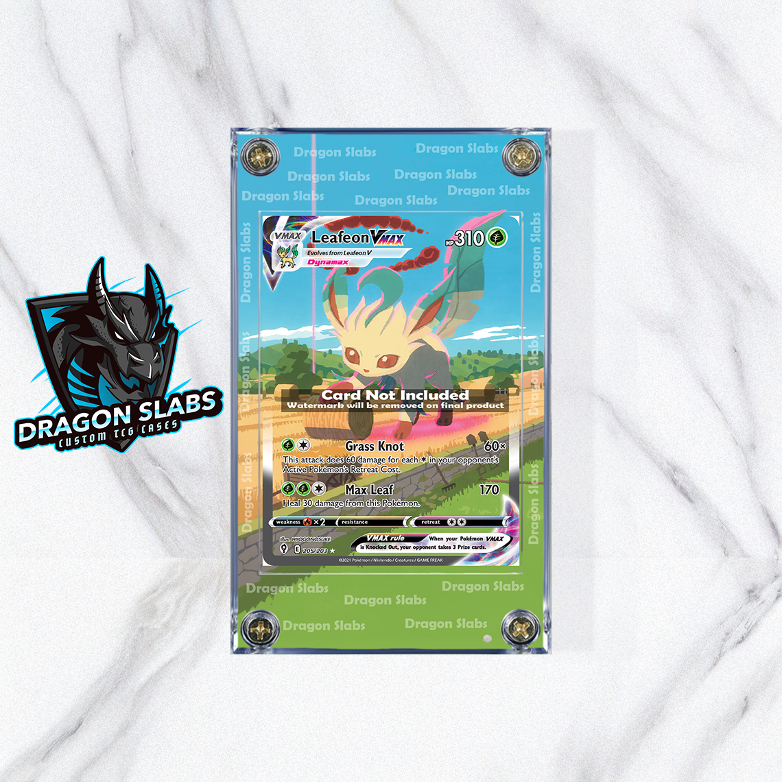 Pokemon Leafeon Vmax Alt Art 205/203 Evolving Skies Extended