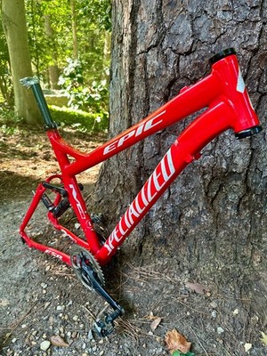 スペシャライズド EPIC M4 ジャンク SPECIALIZED EPIC M4 FSR & FOX FLOAT R BRAIN SHOCK FULL SUSPENSION