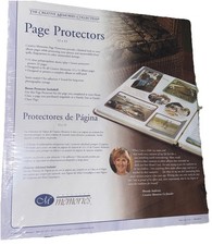 NEW Creative Memories 12 x 12 Page Protectors 2003 SEALED Total 16 Pgs