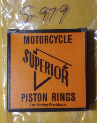 Harley-Davidson NOS 55 e versioni successive 74" FLH set anello pistone 228CR STD S979 - Foto 1 di 9