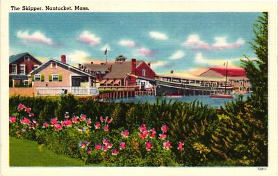 Vintage Postcard- The Skipper, Nantucket, MA. Early 1900s