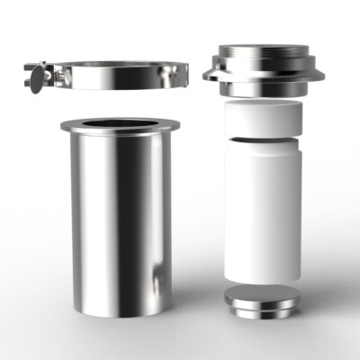 High Pressure Hydrothermal Synthesis Reactor Autoclav Explosion-proof PTFE Liner