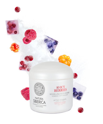 Natura Siberica Copenhagen Modelling Body Scrub 10 Icy Berries, 370 ml