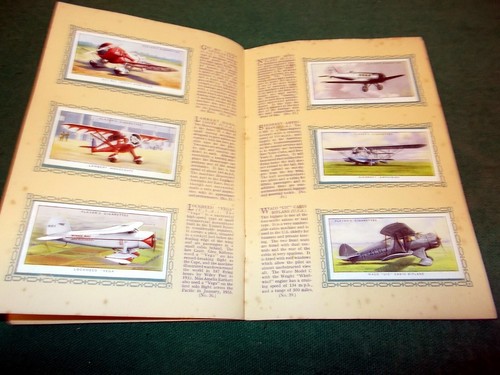 ALBUM "AEROPLANES CIVIL" FULL 50/50 STICKERS edizion John Player & Sons anni '40 - Picture 7 of 8