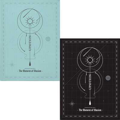 UP10TION THE MOMENT OF ILLUSION 8th Mini Album 2 Ver SET+2FotoBuch+4Karte SEALED