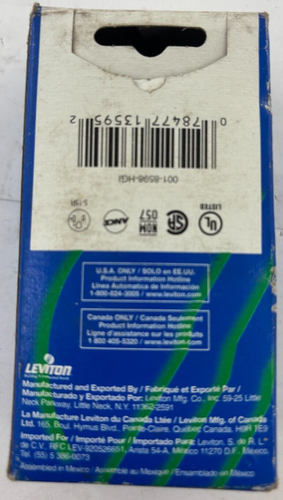 LEVITON SMART LOCK GFCI 15 AMP NEW - Picture 5 of 6
