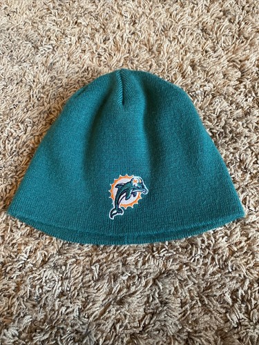 Miami Dolphins Beanie Stocking Hat Cap 