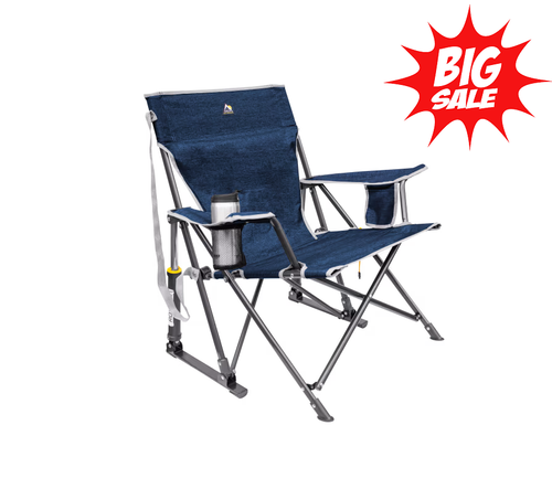 SALE! GCI Outdoor Kickback Rocker Camp Chair - Supports 250lb ...