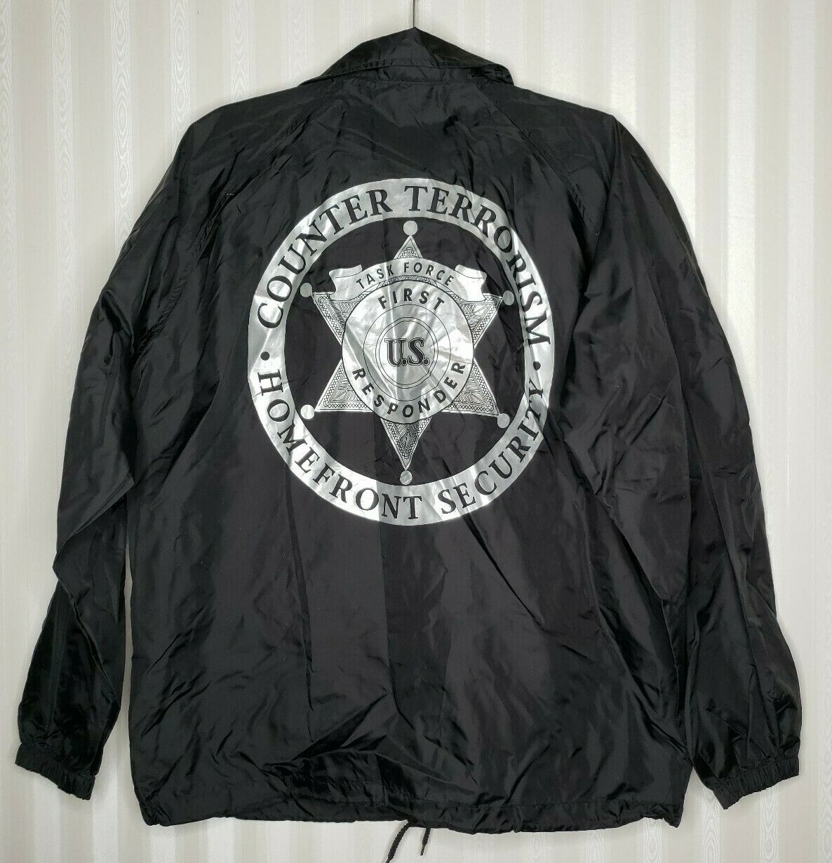 Counter Terrorism Task Force Black Windbreaker Ja… - image 3