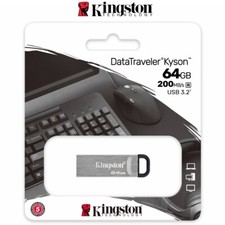 USB Kingston 64 GB Data Traveler USB 3.2 Kyson Flash Drive Memory Stick PC