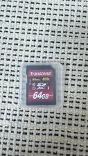 Transcend 64GB Memory Card