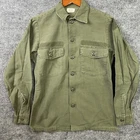 Vintage Military Vietnam Sateen Utility Shirt OG 107 Men’s Medium