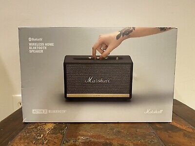Marshall - Acton II Bluetooth Speaker,Black, Excellent, Open Marshall - Acton II Bluetooth Speaker,Black, Excellent, Open