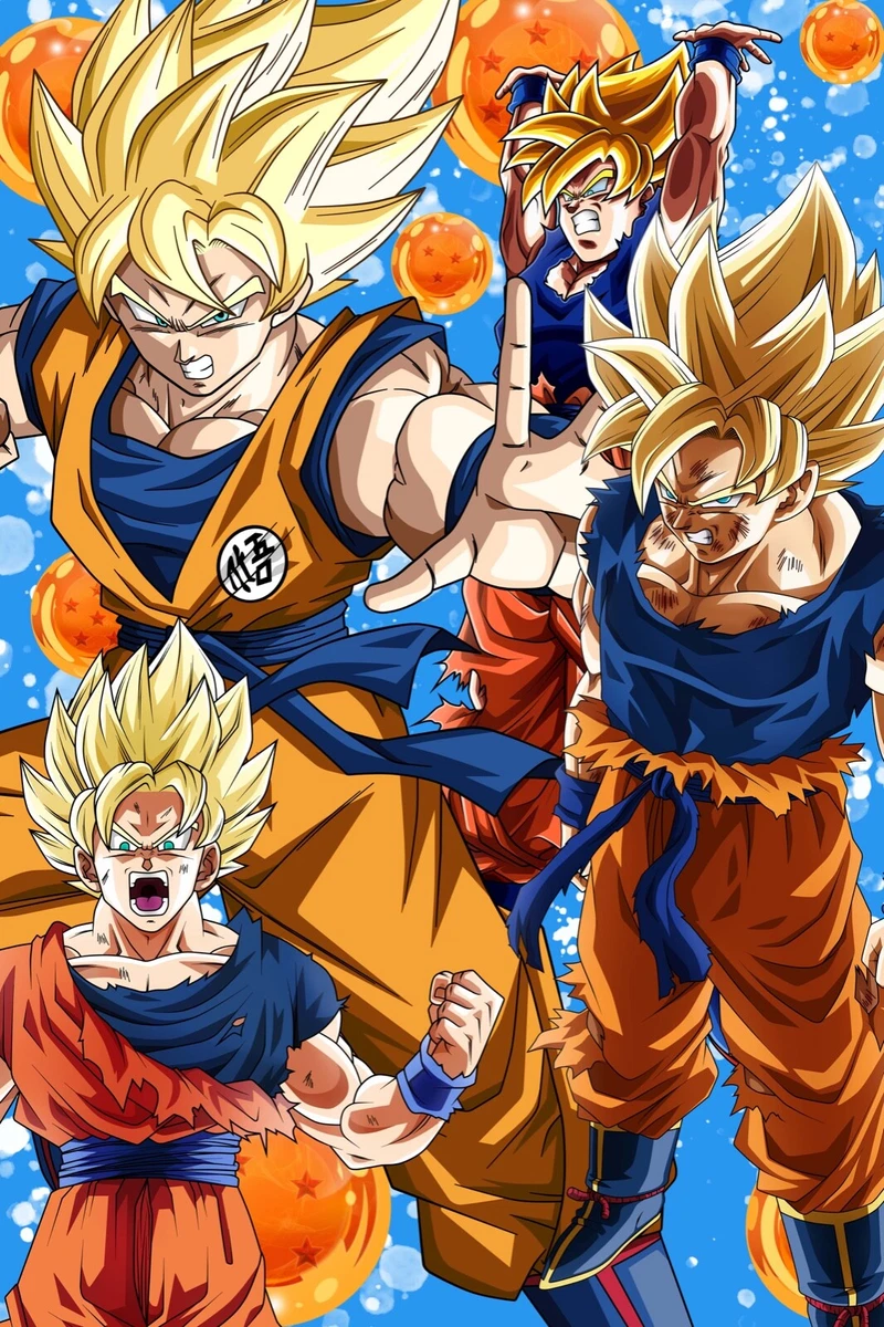 Dragon Ball Z - SS Goku - Póster