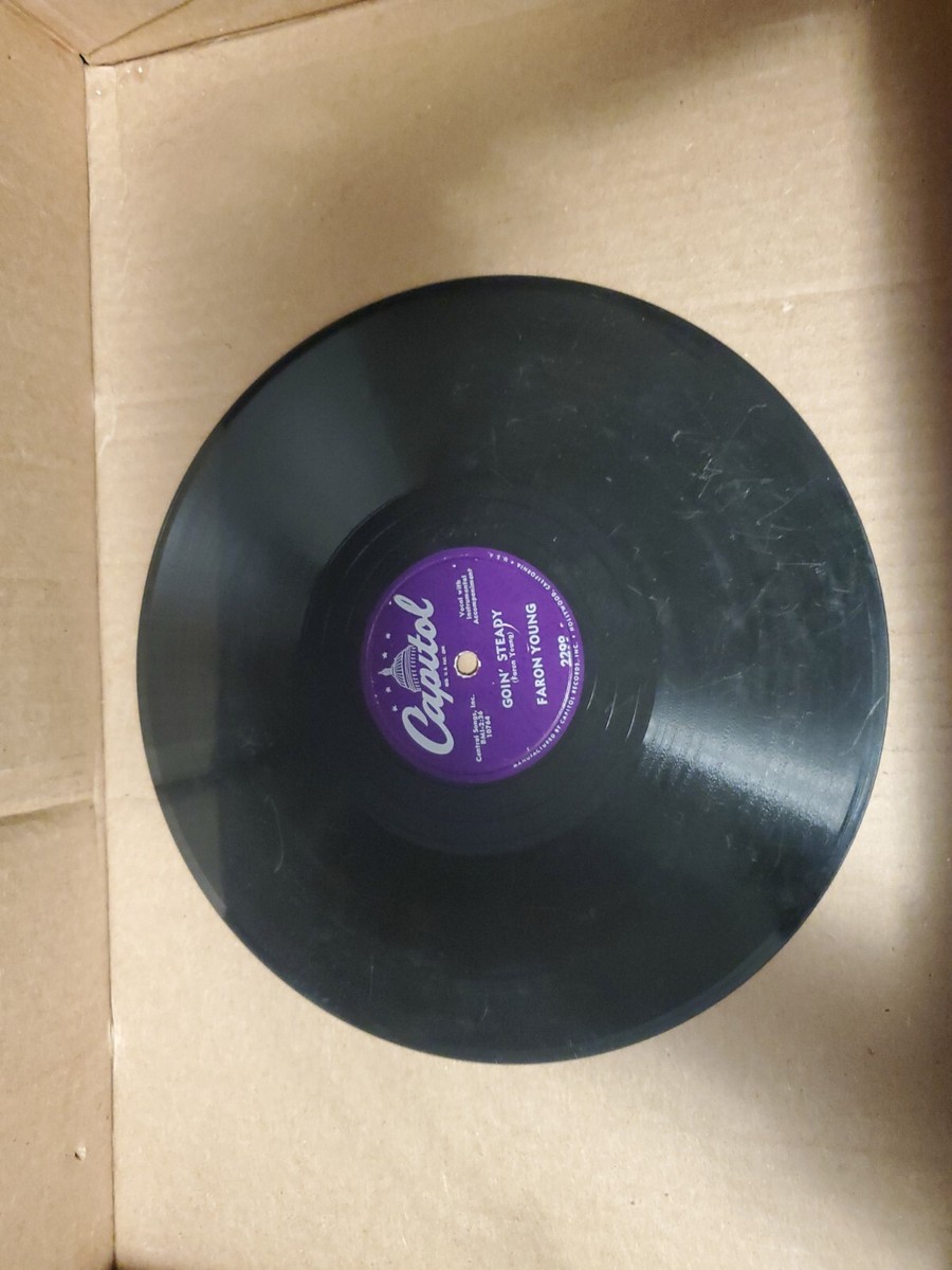 Faron Young - Honkey Tonk Bopper 78 RPM - Goin Steady A7 | eBay