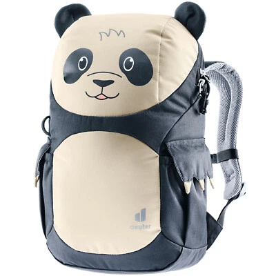 Deuter Kikki Kinder-Rucksack Kinderrucksack Tagesrucksack Tier Panda Schwarz NEU - Bild 1 von 4