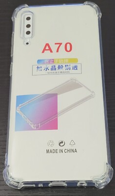 Clear Soft TPU Case Slim Shockproof Back Cover Case For Samsung Galaxy A70