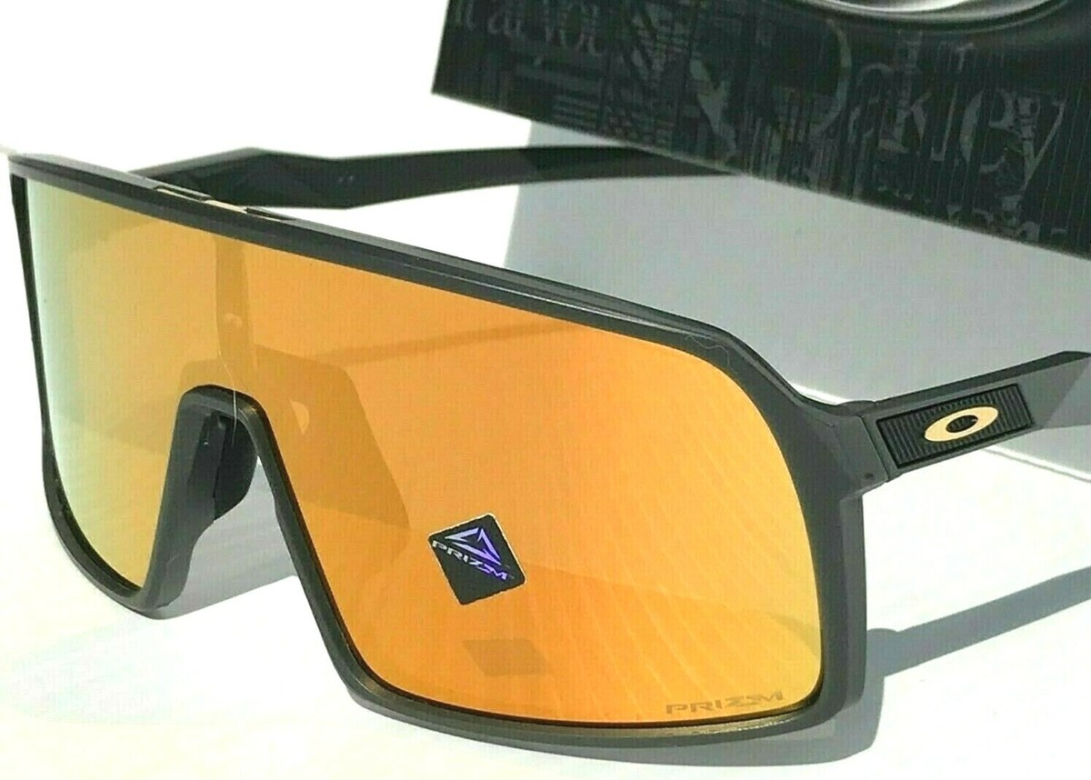 NEW* Oakley SUTRO Matte Carbon w PRIZM 24K Gold Iridium lens NEW* Oakley SUTRO Matte Carbon w PRIZM 24K Gold Iridium lens