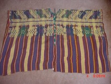 COLORFUL VINTAGE GUATAMALA MAYAN HANDWOVEN HUIPLE FOLK ART COSTUME PONCHO NO 3