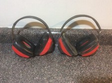 Lot of 2 Silencio Hearing Protection Adjustable Muffs. Shooting Range. Flight