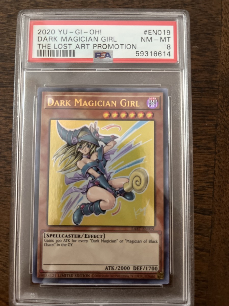 2020 Yu-Gi-Oh! The Lost Art DARK MAGICIAN GIRL Promo LART-EN019