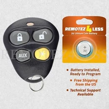 Remote For Dei Viper 4 Button Yellow Keyless Entry Car Key Fob EZSDEI474V