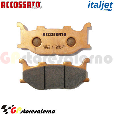 AGPA22ST FRONT SINTERED PADS RECESSED ITALJET 250 JUPITER 2002
