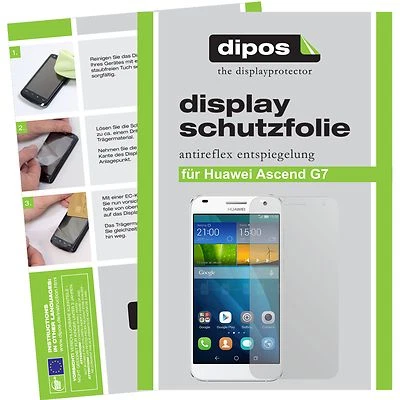 6x Schutzfolie für Huawei Ascend G7 matte Displayschutzfolie Antireflex Folie - Bild 1 von 4
