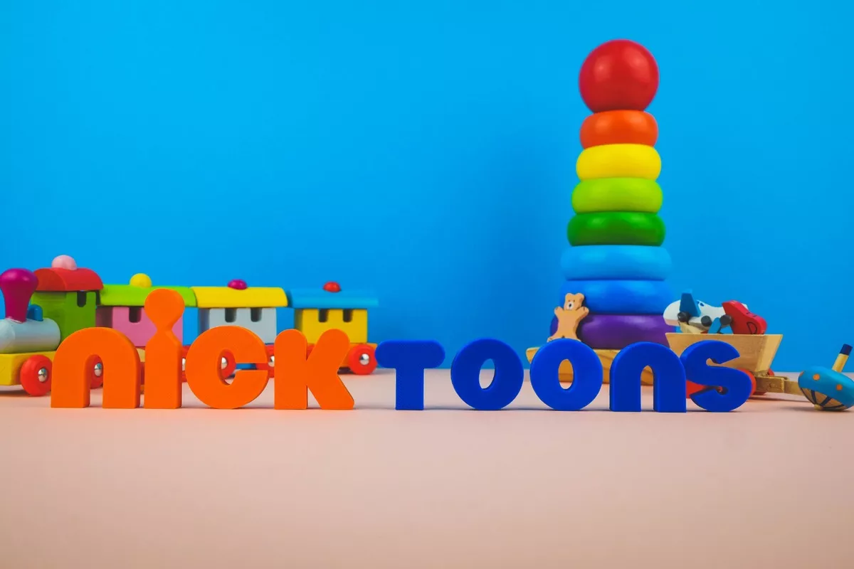 TVOKIDS Logo 3D Printed Letters Pretend Play Kids Toy Gift