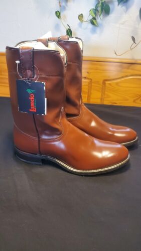 MENS LAREDO WESTERN ROPER BROWN BOOTS SIZE 10.5 D New - Picture 1 of 10