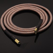 Audio USB Cable with Gold-Plate Type A to B Plug USB Hi-end Data Cable