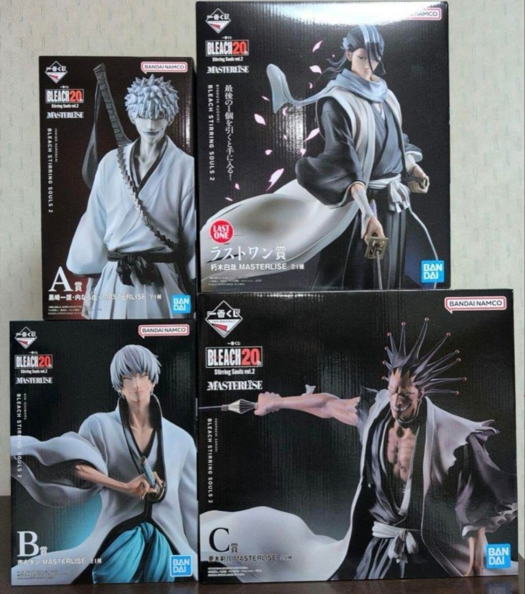 Ichiban Kuji BLEACH Stirring Souls vol.2/A B C Last One