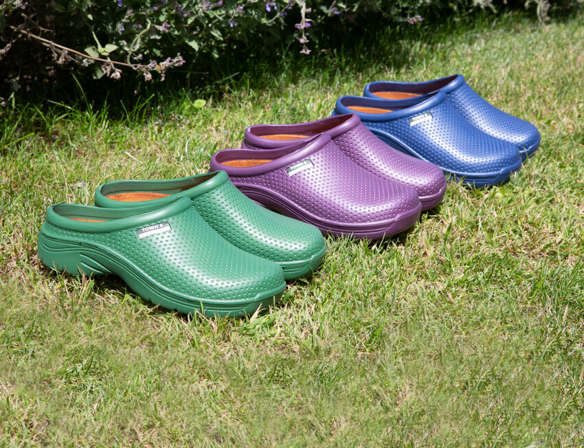 Town and Country Womens / Mens Gardening Clogs Lightweight Cloggies UK