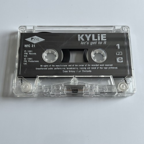 KYLIE MINOGUE, LET'S GET TO IT CASSETTE ALBUM 1991 - Picture 4 of 7