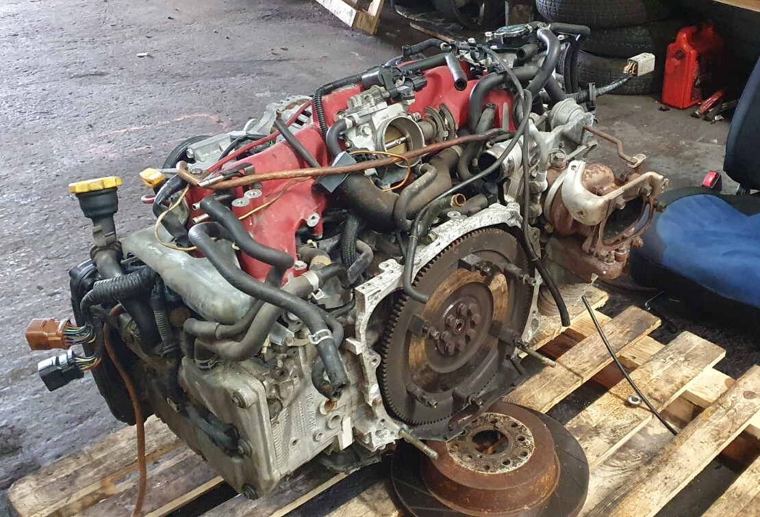 Jdm Subaru Impreza 0102 Version 7 Ej207 Engine Pistons