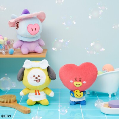 BTS BT21 Happy Bath Time Plush Doll Complete 7 Set Ichiban Kuji | eBay