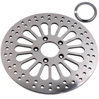 11.5" 290mm Spoke Front Brake Disk Round Brake Rotor Disc For Harley Davidson