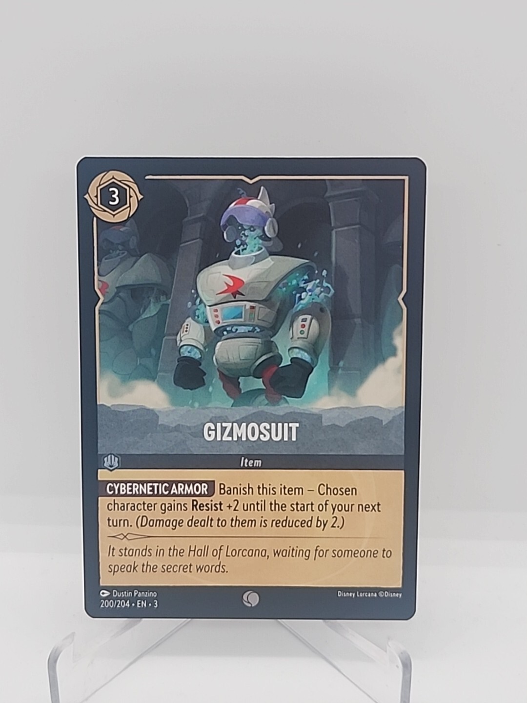 Disney Lorcana TCG Gizmosuit 200/204 Common Regular Into The Inklands ML NM