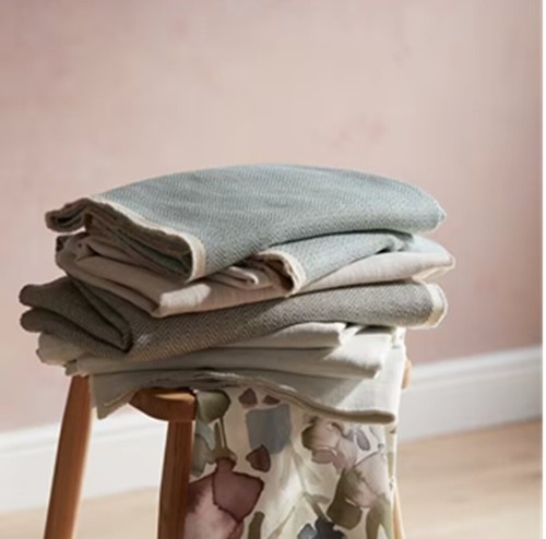 John Lewis Fabric Blossom Weave Russet 1.7m RRP £50m - Picture 8 of 8