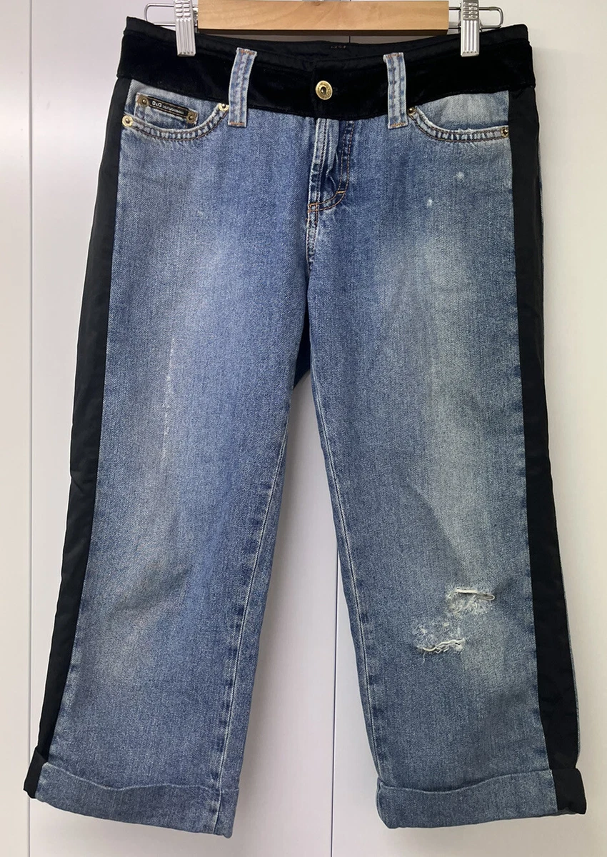 Dolce & Gabbana Jean slim en denim stretch ciré | LB