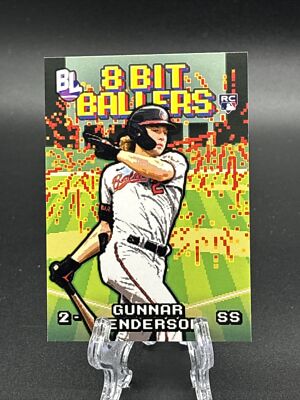 2023 Topps Big League 8 Bit Ballers Gunnar Henderson Rookie Card R26144