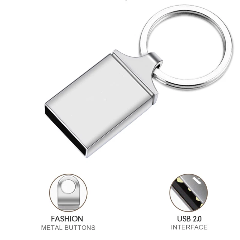 4G 32G Super Mini USB Flash Drive Metal Memory Stick Portable Storage Pen Disk - Image 4 of 4