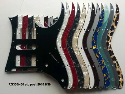 Ibanez RG350 RG450 etc Post-2010 Schlagbrett HSH HH Hxx viele Farben