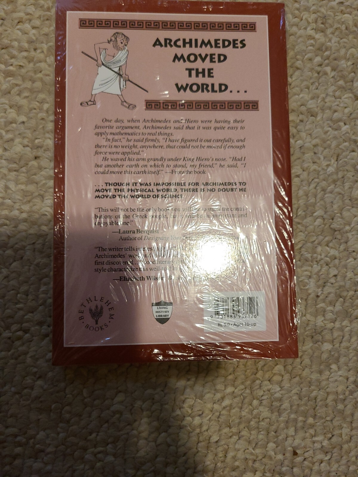 Living History Library Archimedes and the Door of Science by Jeanne