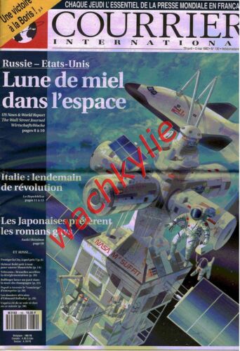 Courrier international 130 29/04/1993 Espace Inmarsat - Afbeelding 1 van 1