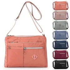 Women Large Messenger Cross Body Ladies Handbag Shoulder Purse Bag Office Travel