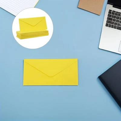 50 PCS Enveloppe D'invitation Fournitures Pour La Fabrication De Cartes - Photo 1/4