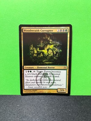 FOIL Woodwraith Corrupter / Korrumpierender Waldwraith - MTG Magic